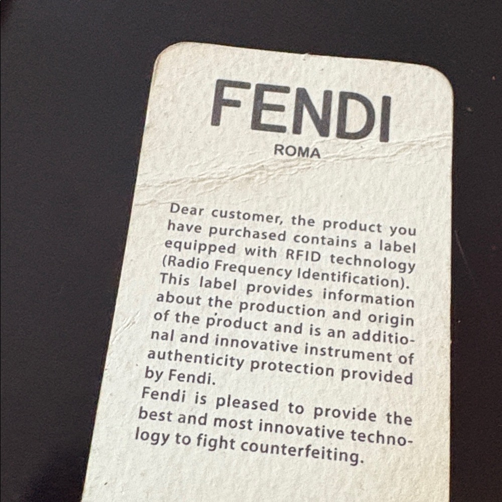 Fendi Orange full zip wallet